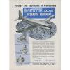 1946 Vickers Aviation Hydraulic Ad Chicago amp; Southern Douglas DC-4 Dixieliner