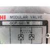 Nachi OCP-G01-W1-11 Pilot Operated Check Modular Valve Hydraulic