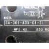 Nachi SA-G01-A3X C1-31 Solenoid Operated Hydraulic Directional Control Valve