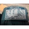 Origin Sumitomo CNHM-05-4090-YB Gear Reducer amp; Motor 1/2 HP 15:1 Ratio 230/460 Volt #2 small image
