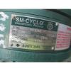 SUMITOMO SM-CYCLO 29:1 RATIO GEAR SPEED REDUCER 480 HP HC3140