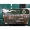 Used Sumitomo 59:1 1750 RPM 11600 TQ IN/LB Gear Speed Reducer CHFJS-4160 V-59 #2 small image