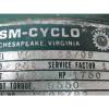 Sumitomo SM-Cyclo VC 3155/09 Inline Gear Reducer 253:1 Ratio 121 Hp