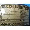 SM CYCLO SUMITOMO CNFMS1-6085YA-B-21 AC MOTOR INDUSTRIAL MACHINERY TOOLING