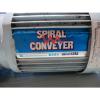 SUMITOMO INDUCTION MOTOR SPIRAL CONVEYER TC-FX 3 PHASE 02KW CNVM02-5085 #6 small image