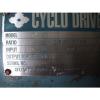 SUMITOMO CYCLO DRIVE CHHM-4190DB 2537:1 RATIO 075KW 1750RPM #7 small image