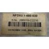 INDRAMAT 480VAC 30A REXROTH LINE FILTER NFD031-480-030