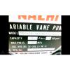 NACHI VDR-1A-1A3-Q11-6124A VARIABLE VANE PUMP  1800 RPM MAX #183363