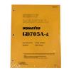 Komatsu Service GD705A-4 Series Mobile Grader Printed Manual #1 small image