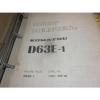 Komatsu D63E-1 Bulldozer Repair Shop Manual #2 small image