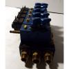 1 USED REXROTH 898-500-391-2 PNEUMATIC MANIFOLD W/ 572 745 SOLENOID VALVE ASSY #2 small image