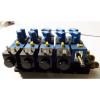 1 USED REXROTH 898-500-391-2 PNEUMATIC MANIFOLD W/ 572 745 SOLENOID VALVE ASSY #4 small image