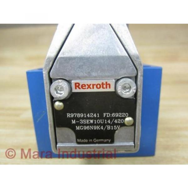 Rexroth Bosch R978914241 Valve M-3SEW10U14/420MG96N9K4/B15V - origin No Box #2 image