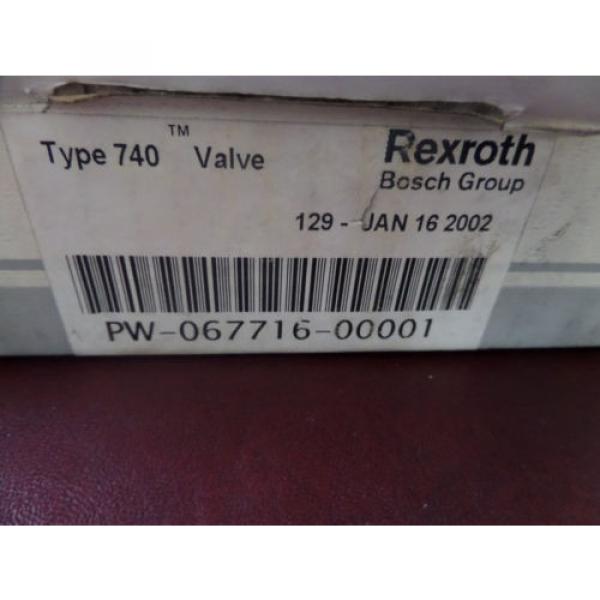 Rexroth, Type 740, PW-067716-00001, Valve #6 image