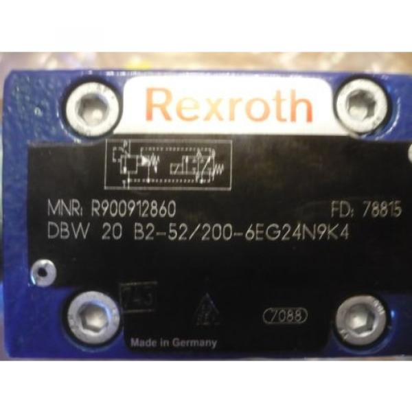 origin Rexroth R900912860 DBW20B2-52/200-6EG24N9K4 Valve #6 image