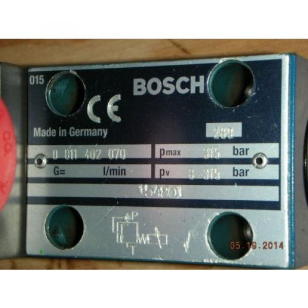 Bosch Canada Germany Rexroth 0 811 402 070 Hydraulic Proportional Valve DBETBEX-1X/315G24K31A1M #3 image
