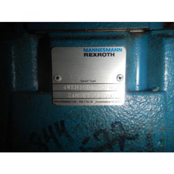 Rexroth 4WEH10D44/OF6EG D05 Hydraulic Directional Control Valve #2 image
