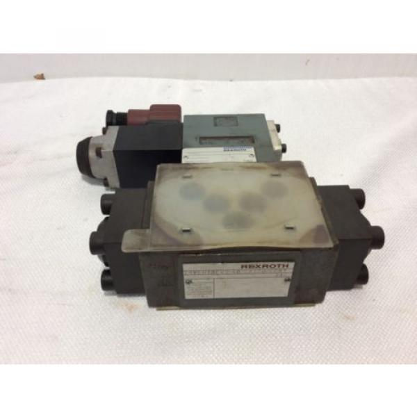 REXROTH Germany Germany HYDRAULIC VALVE 4WE6Y53/AW12060NZ45 WITH Z4WEH10E63-40/6A120-60NTZ45 #4 image