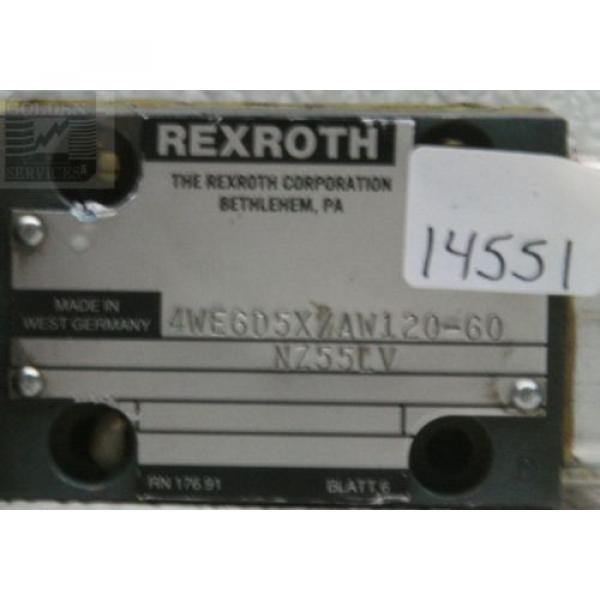 Rexroth 4WE6D5X/AW120-60 Linear Directional Control Valve #3 image