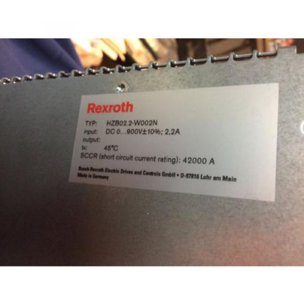 SALE Rexroth Indramat HVE042-W075N POWER SUPPLY WITH BLEEDER HZB022-W002N #3 image