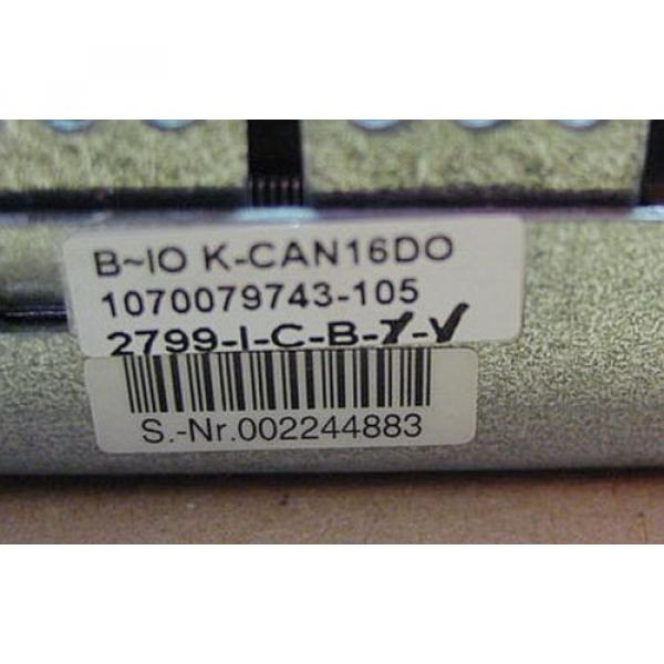 Rexroth Egypt USA Bus In/Out = B~IO K-CAN16DO = 1070079743 &gt;ungebraucht&lt; #2 image