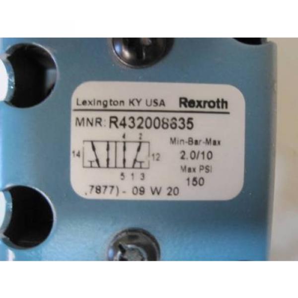 REXROTH Canada Germany CERAM VALVE DOUBLE SOLENOID R432008635 7877 0E53HJDDCCP #6 image
