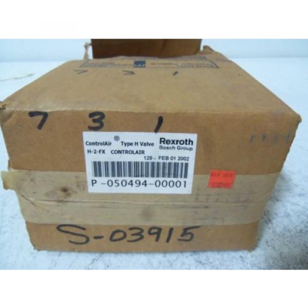 REXROTH Egypt Russia H-2-FX CONTROLAIR VALVE *NEW IN BOX* #1 image