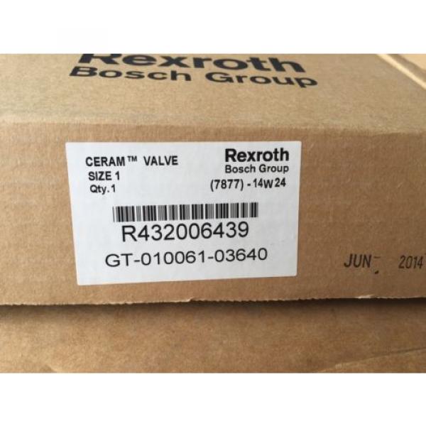 Rexroth Mexico USA Ceram Valve Size 1 GT-10061-3640 #4 image