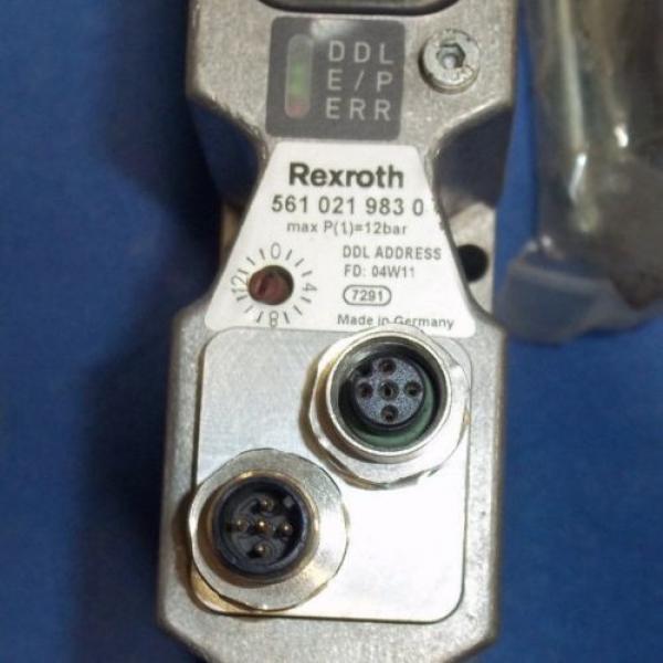 REXROTH 12 BAR PNEUMATIC CONTROL VALVE, 561-021-983-0 #2 image