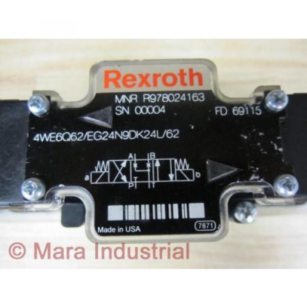Rexroth Bosch R978024163 Valve 4WE6Q62/EG24N9DK24L/62 - origin No Box #2 image