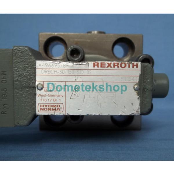 Hydronorma France Canada Rexroth DRECH-30/150 SO 82 *496695/8* Hydraulic Valve #3 image