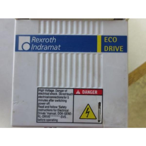 REXROTH / INDRAMAT DXCXX3-100-7 ECO DRIVE SERVO DRIVE - USED - DKC063-100-7-FW #6 image