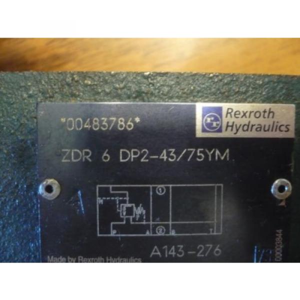 origin Rexroth R900483786 ZDR 6 DP2-43/75YM ZDR6DP2-43/75YM Valve #4 image