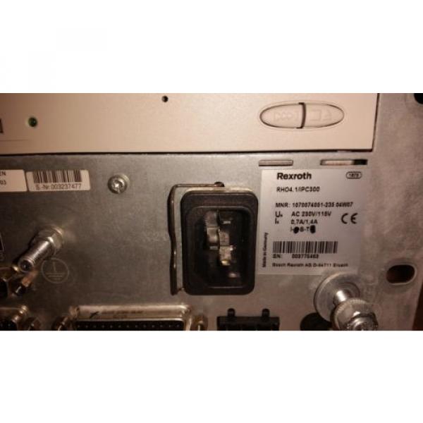 INDRAMAT Bosch Rexroth PC RHO41/IPC300 1070074051-235 04W07 BASIC Unit RH041 #2 image