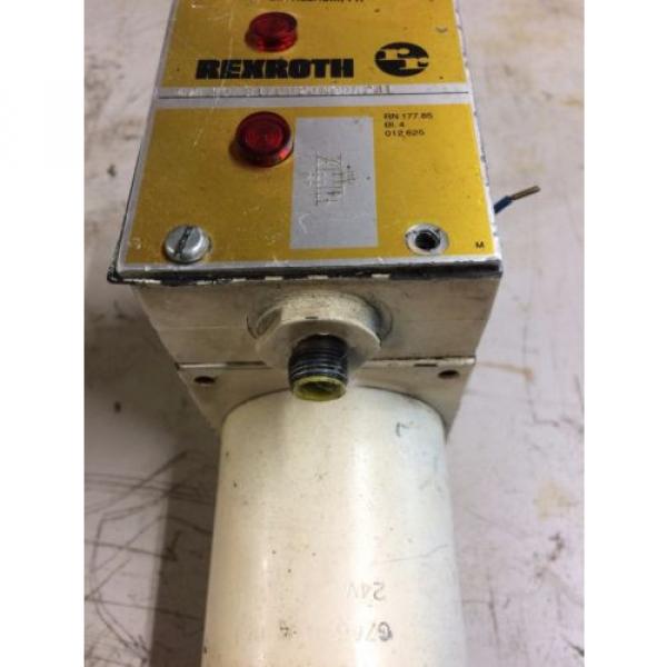 REXROTH Canada Egypt VALVE 4WE10E31/CG24N9DK24L USE AND REMOVED WORKING #3 image