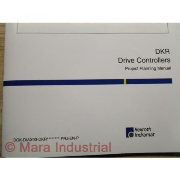 Rexroth Indramat DOK-DIAX03-DKR Project Planning Manual #3 image