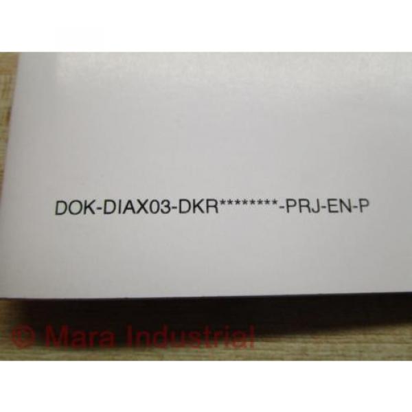 Rexroth Indramat DOK-DIAX03-DKR Project Planning Manual #4 image