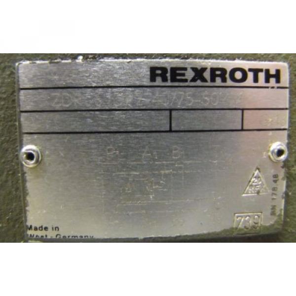 REXROTH 4WRZ 16 W150-31/6A24K4/D2M ZDR 6 DP2-40/75-50YM 3DREP 6 C11 VALVE #3 image