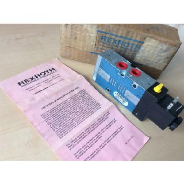 BOSCH Italy USA REXROTH PS31010-1355 - PNEUMATIC VALVE 150PSI MAX INLET - New In Box! #1 image