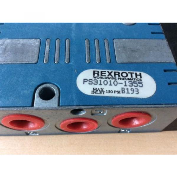 BOSCH Italy USA REXROTH PS31010-1355 - PNEUMATIC VALVE 150PSI MAX INLET - New In Box! #11 image