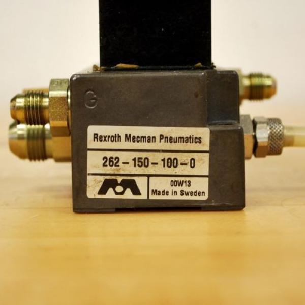 Rexroth 2611-0-9110-1 Pneumatic Valve, 24 VDC 2W Coil, Valve amp; Block - USED #6 image