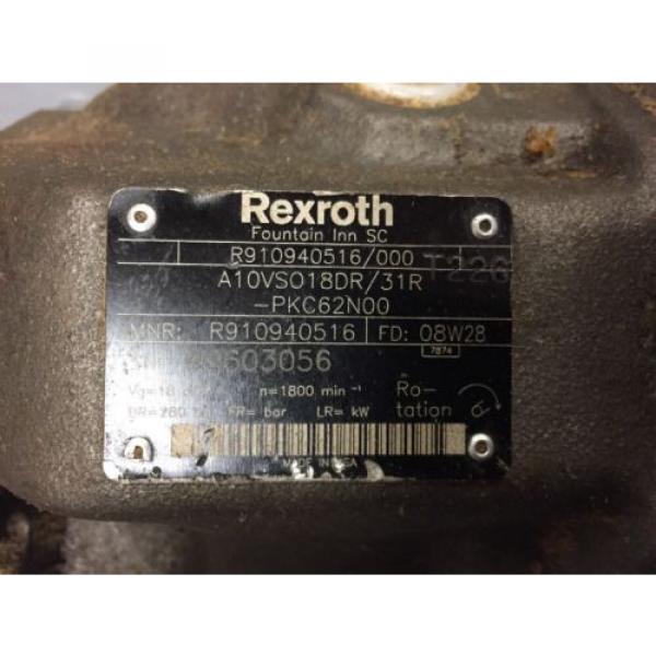 Rexroth Hydraulic pumps A10VSO18DR /31R R910940516 / 000 #2 image