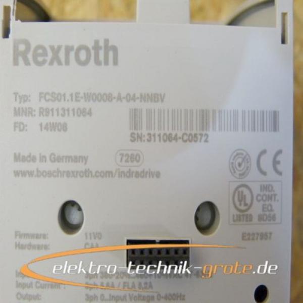 Rexroth Dutch Dutch FCS01.1E-W0008-A-04-NNBV Frequenzumrichter - ungebraucht !! #3 image