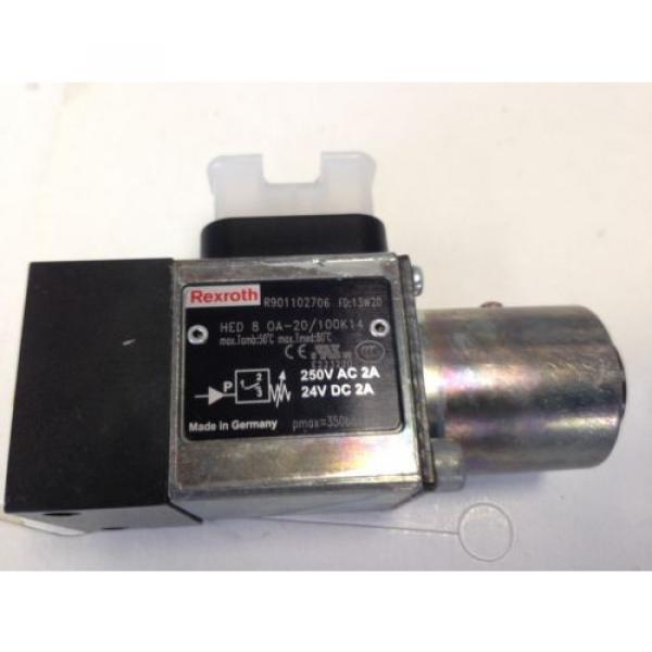 NEW Greece Japan REXROTH HED 8 0A-20/100K14,R901102706  HYDRO-ELECTRIC PRESSURE SWITCH FB #1 image