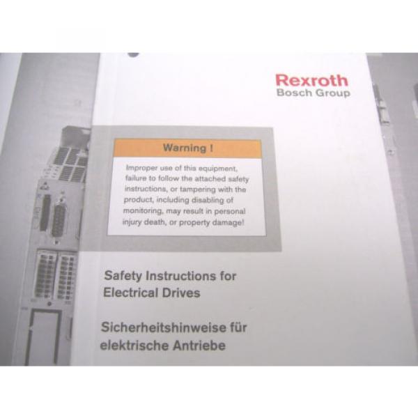 Origin REXROTH INDRAMAT  SERVO DRIVE  HCS021E-W0012-A-03-NNNN   60 Day Warranty #10 image