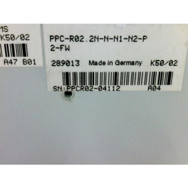 Rexroth Indramat PPC-R022N-N-N1-N2-P Controller w/Memory Card #7 image
