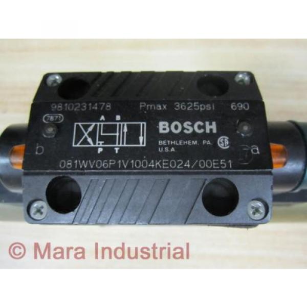 Rexroth Bosch 9810231478 Valve 081WV06P1V1004KE024/00E51 - origin No Box #2 image