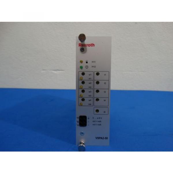 REXROTH France Korea AMPLIFIER CARD R900214082 MODEL  VT-VSPA2-50-1X/T5 #3 image