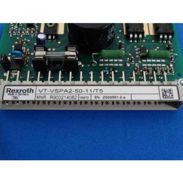 REXROTH France Korea AMPLIFIER CARD R900214082 MODEL  VT-VSPA2-50-1X/T5 #4 image