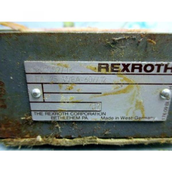 REXROTH LFA 25 WEA-60/12 HYDRAULIC VALVE MANIFOLD #2 image